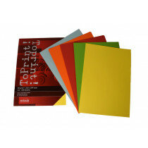 (No. 7128385) 5x50 colours papier ToPrint 80gr 210x297mm-A4 Assorti(FSC Mix Credit) - TERMINÉ-