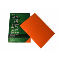 (No. 7148308) 50x karton ToPrint 160g 210x297mm-A4 Orange(FSC Mix Credit) - TERMINÉ-