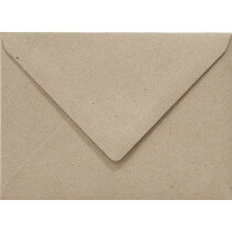 (No. 263322) 50x enveloppe Original 125x140mm recycled gris 100 g/m² (FSC Recycled 100%)