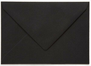 (No. 235324) 50x enveloppe 156x220mm- EA5 recycled noir 100 g/m² (FSC Recycled Credit) 