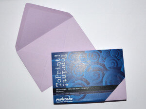 (No. 2378336) 25x enveloppe ToPrint 114x162mmC6 lavender 120 g/m² (FSC Mix Credit) - TERMINÉ-