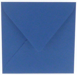 (No. 258972) 50x enveloppe Original - 140x140mm bleu royal 105 g/m2 (FSC Mix Credit)