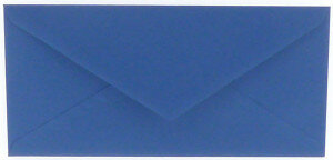 (No. 238972) 50x enveloppe 110x220mm DL Original bleu royal 105 g/m2 (FSC Mix Credit