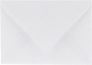 (No. 237321) 50x enveloppe C6 recycled kraft blanc 114 x 162 mm - 90 g/m² (FSC Recycled Credit) 