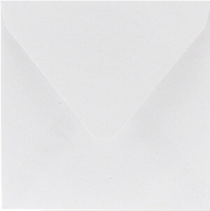 (No. 258321) 50x enveloppe 140x140mm recycling blanc 90 g/m² (FSC Recycled Credit) 