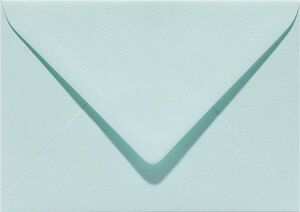 (No. 237917) 50x enveloppe Original 114x162mmC6 vert de mer 105 g/m² (FSC Mix Credit) 