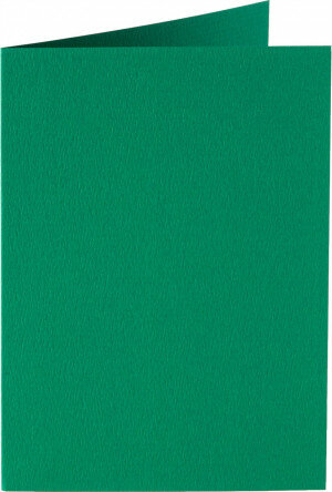 (No. 242950) 50x carte double debout Original 115x175mm vert fonc. 200 g/m² 