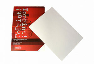 (No. 7128300) 100x paper ToPrint 80gr 210x297mm-A4 White(FSC Mix Credit) - TERMINÉ-