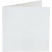 (No. 265930) 50x carte double debout Original 120x132mm blanc neige 200 g/m² (FSC Mix Credit) 