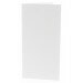 (No. 312321) 6x carte double debout 105x210mm- DL Recycled Kraft blanc 220 g/m² (FSC Recycled Credit) 