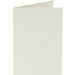 (No. 321903) 6x carte double debout Original 84x132mm blanc cass. 200 g/m² 