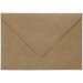 (No. 302323) 6x enveloppe C6 recycled kraft camel nature 114 x 162 mm - 100 g/m² (FSC Recycled 100%)